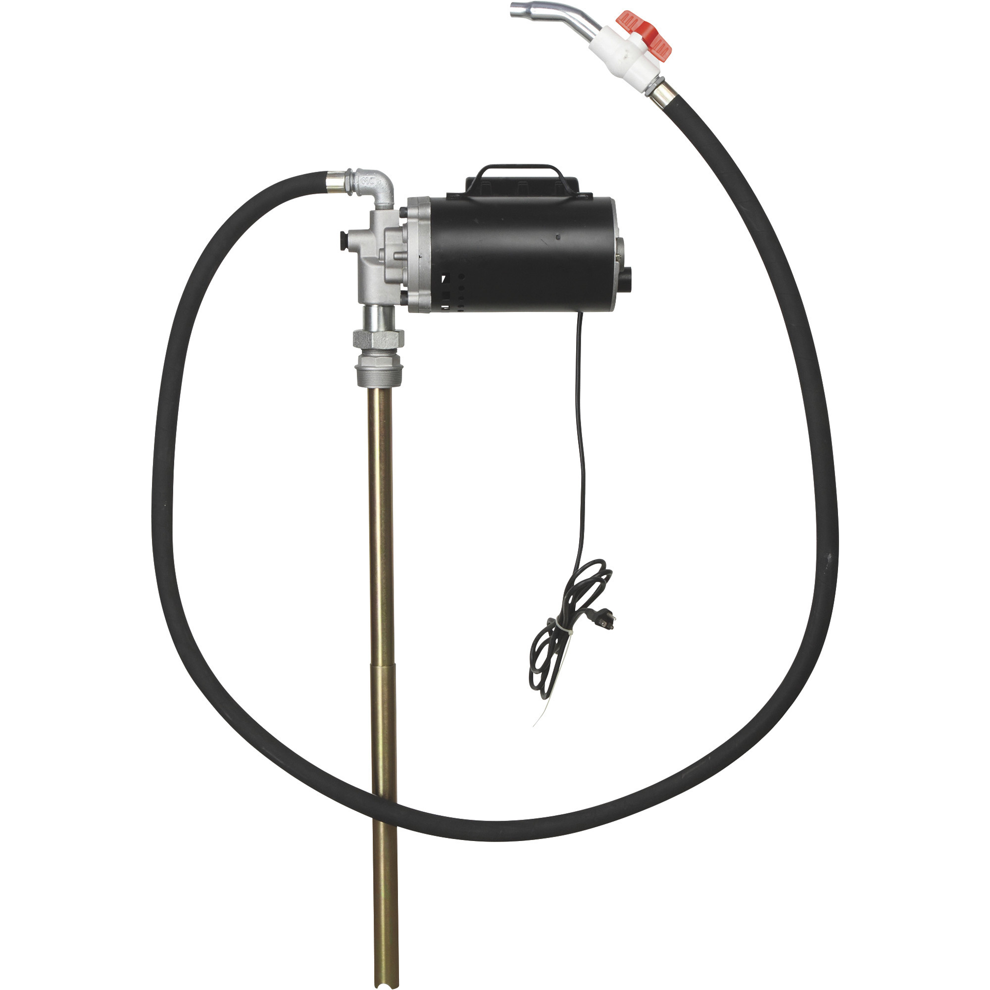 GROZ  Heavy-Duty Electric Oil Pump, 115 Volt AC, 4.4 GPM, 1/2 HP, Model# OPM/115